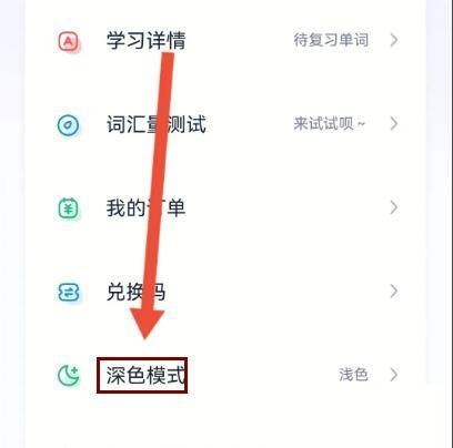 完美万词王如何打开深色模式 深色模式启用方法介绍图2