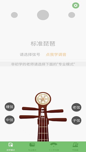 智能琵琶调音器手机版截图1