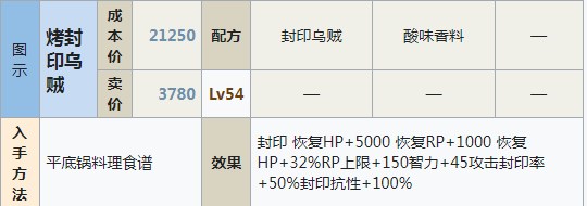 符文工房5烤封印乌贼怎么做 符文工房5烤封印乌贼制作方法分享图1