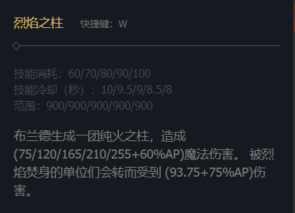 英雄联盟复仇焰魂布兰德技能加点推荐图3