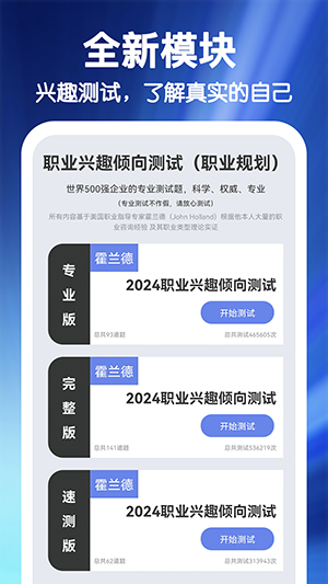 MBTI职业性格心理自测免费版截图2